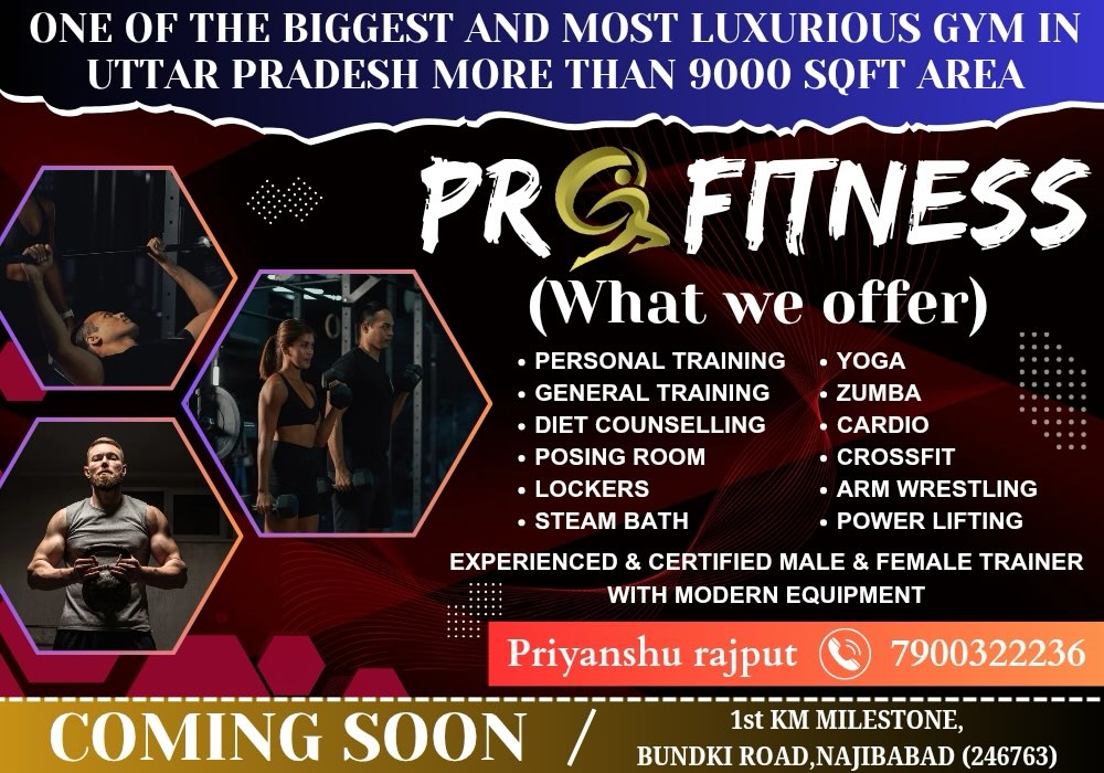 PR Fitness services
